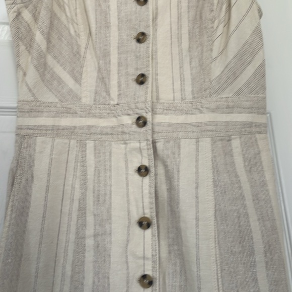 prAna XS racer back hemp/cotton/spandex knee length casual dress - Picture 4 of 14